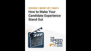 How to make your candidate experience stand out