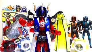 【仮面ライダーゴースト】かっこいいぜよ！ GC08 ゴエモンゴースト\u0026リョウマゴーストセット ヲタファの遊び方レビュー  / Kamen Rider Ghost GC08 Goemon \u0026 Ryoma