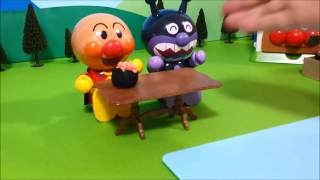 Anpanman toys anime❤Clay de sushi