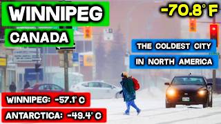 Why 800,000 People Live In North America's Coldest City...