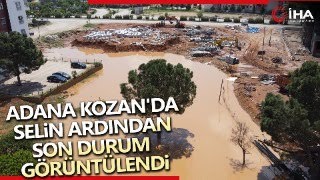 Adana Kozan'daki Sel Felaketi Havadan Görüntülendi