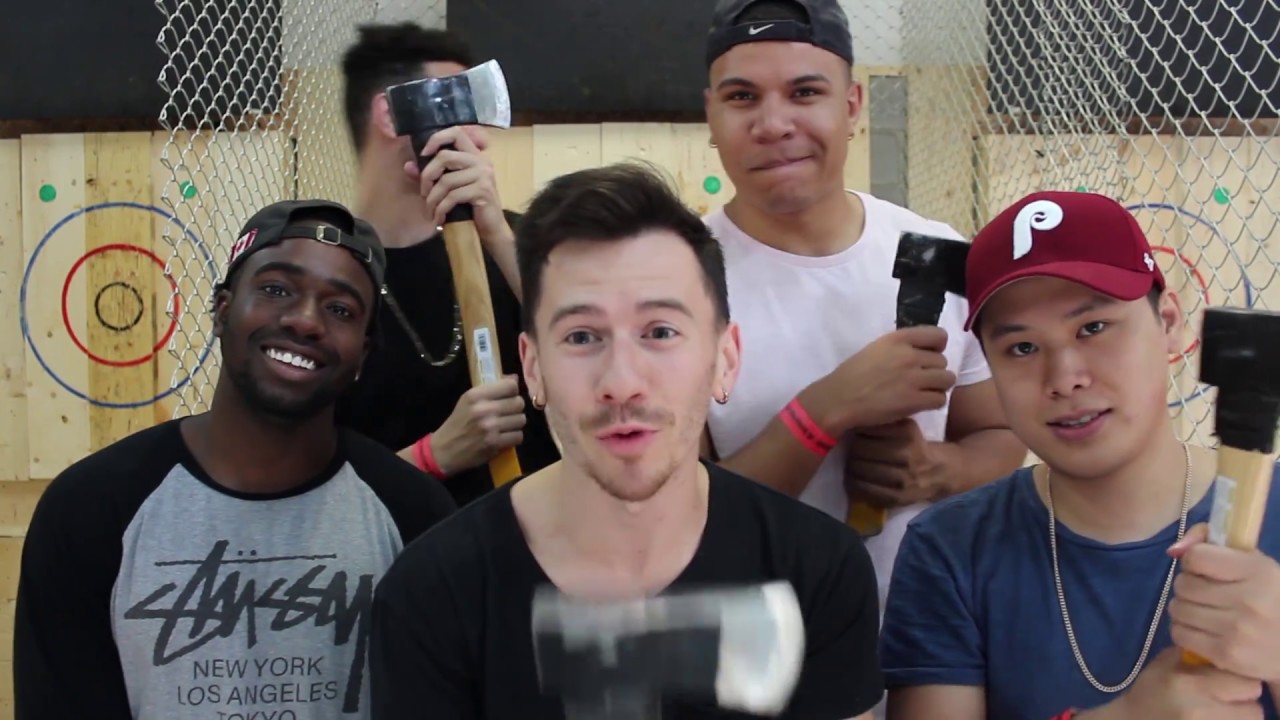 Insane Axe Throwing Challenge Youtube