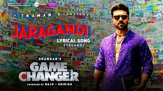 Jaragandi Lyrical Song - Game Changer | Ram Charan | Shankar | Kiara Advani | Thaman |