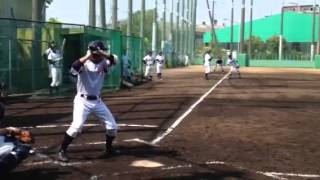 PL学園⚾️田村  関大北陽戦  先制の犠牲フライ❗️