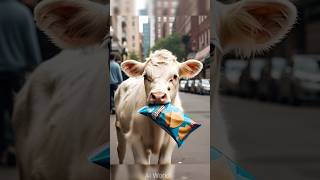 A beautiful Story of a cow and bastard man #youtubeshorts #shorts #ai #viralshorts #ytshorts #animal