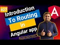 Introduction to Routing in Angular | Angular Tutorial