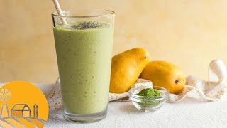 Mango Matcha Smoothie