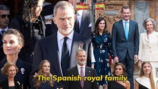 The Spanish royal family consists of the current king, King Felipe VI, Queen Letizia