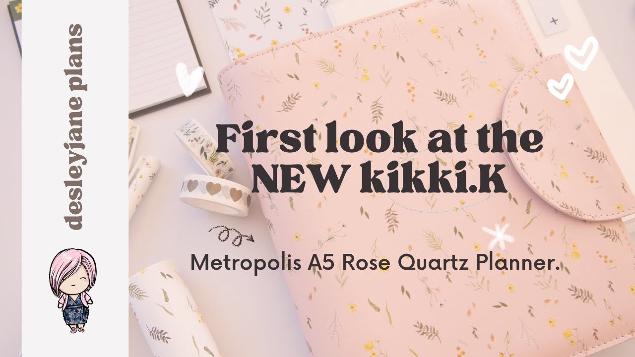 Reveal Kikki K A5 Metropolis In Rose Quartz Youtube