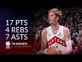 Gradey Dick 17 pts 4 rebs 7 asts vs Nuggets 23/24 season