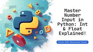 Python Number Input Made Easy 2/2 | Int & Float Function Tutorial 2025
