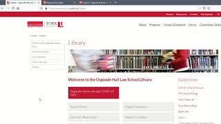 Accessing Law Library E-Resources