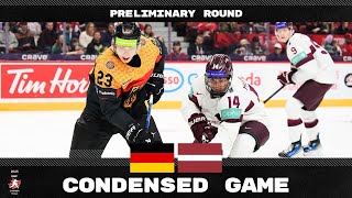 Condensed Game: Germany vs Latvia | 2025 #WorldJuniors