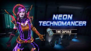 DCUO Opening 100+ Neon Technomancer Time Capsules!!! (All Rare Collections Dropped!!!!?)