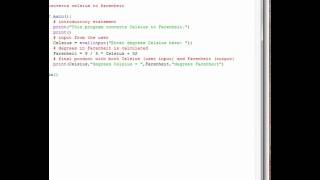 Python tutorial 2 - Variables and Functions