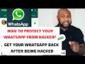 They are hacking people WhatsApp - How to protect or recovers you WhatsApp and being hacked