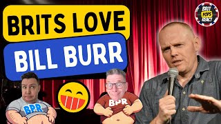 Brits Reaction to Bill Burr - Fat People and McDonalds