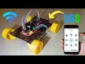 How to Make Wifi Control Car using NodeMCU ESP8266 & L298N Motor Driver | DIY Wifi Car using NodeMCU