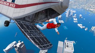 GTA 5 Epic Helicopter Crashes Ep.2 | Flooded Los Santos (Euphoria Physics | Funny Moments)