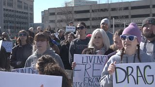 Hundreds gather for “We Won’t Go Back Protest” in downtown Cedar Rapids