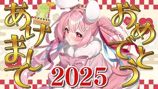 【 新年の挨拶 2025 】あけましておめでとう！今年もよろしくね！【 雑談 vtuber 配信中 ライブ 愛乃ひめ 】 #vtuber #雑談 #ライブ配信