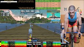 Zwift Cycling Workout Live Stream 19.12.2024 zv