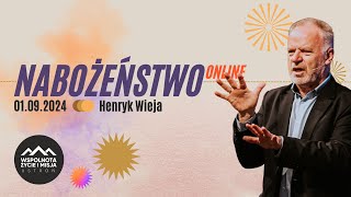 Nabożeństwo ONLINE  01.09.2024