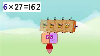 Numberblocks 27 times table