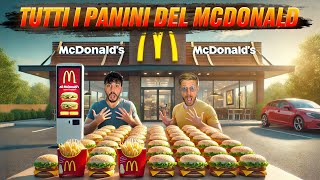 PROVIAMO TUTTI I PANINI ESISTENTI DEL MENÙ DEL MC DONALD - MAMMA MIA QUESTA VOLTA STIAMO GODENDO!