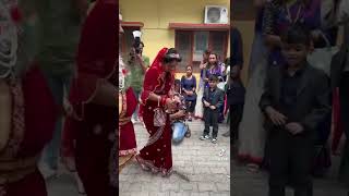 Nepali marriage ritual ❤️#youtubeshort