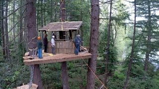 Timelapse: Nelson Family Treehouse