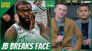 Jaylen Brown BREAKS FACE and Likely OUT Until All Star Break