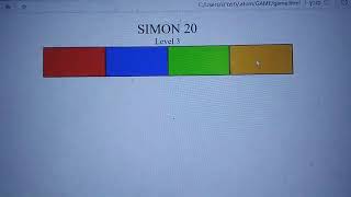Project #1 Simon Game with Javascript