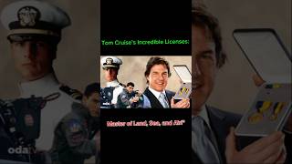 Tom Cruise: The Licenses That Make Him a Real-Life Action Hero