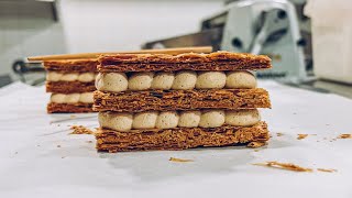 That's how Mille-Feuille done at the bakery