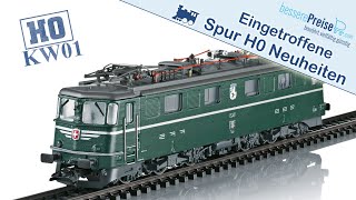 🚂💨 Eingetroffene Spur H0 Modellbahn Neuheiten | KW 01 2023