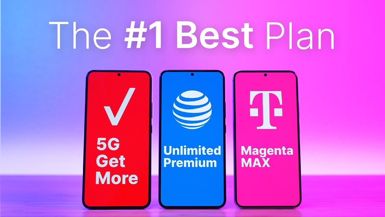 Verizon Vs. AT&T Vs. T-Mobile Unlimited Plan Comparison! (EARLY 2023 ...