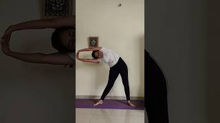 Tiryaka tadasana✨ #shorts #trending #yoga #viral