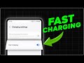 Fast Charging SECRET Most Samsung Users Don't Know || how to enable fast charging