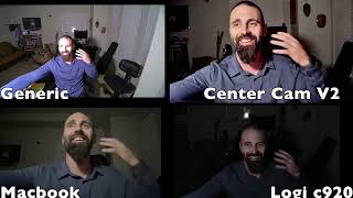 Center Cam V2 thorough comparison video between V2 and three other major webcam companies