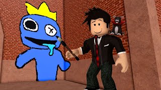 BABÃO AZUL DESENHANDO O BABÃO AZUL BOBÃO | Roblox - Spray Paint