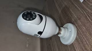 Wifi bulb camera