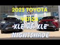 2023 Toyota Venza - XLE vs. XLE Nightshade