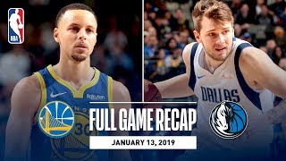 Full Game Recap: Warriors vs Mavericks | Luka & Steph Shine In Dallas