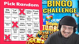 The Pick Random BINGO CHALLENGE!! WE PROFITED BABY! (BONUS BUYS)