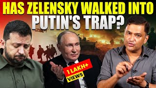 Ukraine Invades Russia’s Kursk Region: Is It A Win Or A Trap? Russia-Ukraine War | Major Gaurav Arya