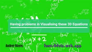 Function 3-D Visualizer | Javascript, HTML, Plotly
