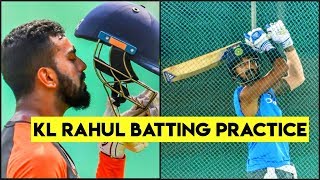 KL Rahul Batting Practice Session Ahead Of Sri Lanka's Game 🔥