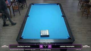 PATRICK NICKS vs JERED REDFERN - SILVER STAR SALOON - TABLE A | EvoSports