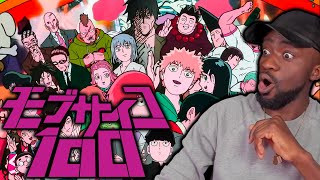 THIS IS INSANE | First Time Reacting To ALL Mob Psycho Openings